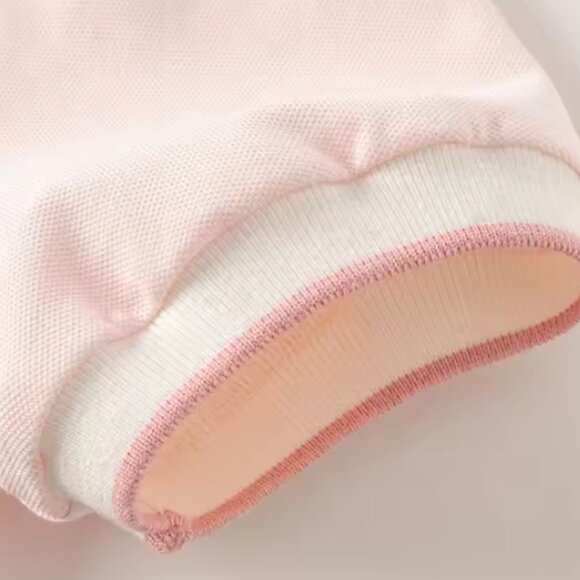 Adorable Pink Pleated Dress, Little Girls Dress, Cute Girl's Summer Dress - Picture 3 of 5